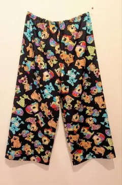 新品 スカラー 犬柄パンツ 総柄パンツ M - メルカリ