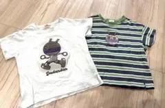しまむら　だだんだん　アンパンマン　Tシャツ　トップス　セット売り　110