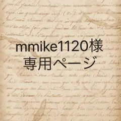 mmike1120様　専用ページ