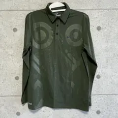 Nike 長袖ポロシャツ オリーブグリーン