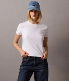 カルバンクライン　コットン リラックスド TシャツXSシシクイtodayfulのサムネイル