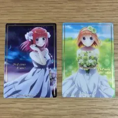 五等分の花嫁　ウエハース　白ドレス　SP22 中野二乃　SP24 中野四葉
