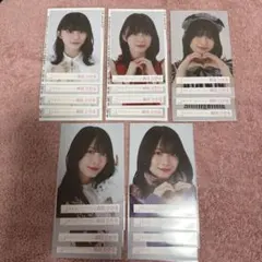 0520-9 櫻坂46 森田ひかる　生写真　4枚コンプ　5コンプ　まとめ売り