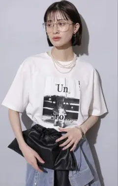 Arpege story パール&フォトTシャツ