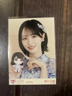 ＝LOVE イコラブ ぬいぐるみマスコット 野口衣織 ヨリ 生写真