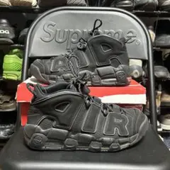 NIKE AIR MORE UPTEMPO BLACK /28.0cm