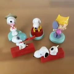【美品】 スヌーピー フィギュア 5体セット