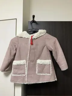 【美品】フリースジャケット ピンク 100cm オンワード