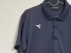 DIADORA メンズ　ポロシャツ　ネイビー　サイズMのサムネイル