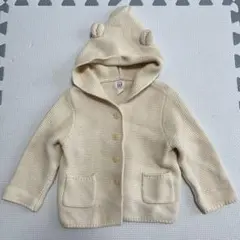baby GAP フード付きアウター 18-24ヶ月　アイボリーのサムネイル