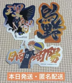 ハイキュー モバイルステッカーコレクション vol.4 烏野 日向翔陽 月島蛍