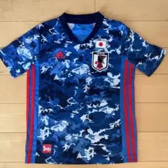 adidas サッカーウェア 迷彩柄　子ども用130