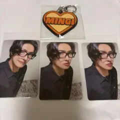 アチズ　ミンギ　ATEEZ MINGI キーホルダー　トレカ3枚　スクラッチ