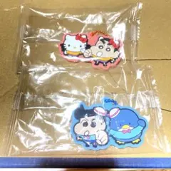 新品未開封⭐️サンリオ　クレヨンしんちゃん　ラバーマスコット　キーホルダー