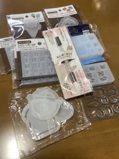UVレジン シリコーンモールド ツールセット