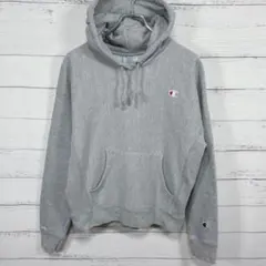 チャンピオン リバースウィーブ パーカー グレー M 肉厚 GF757レディース