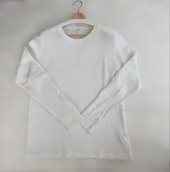 ユニクロ　ワッフルクルーネックTシャツ　ホワイトXLサイズ　341-414402