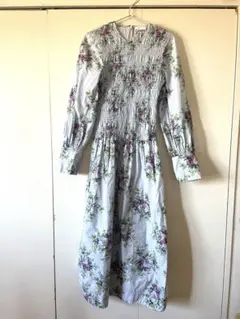 GANNI花柄ロングワンピースのサムネイル