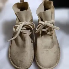 Мサイズ　ベージュ スエード ブーツ