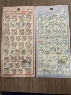 ボンボンドロップ キャラクターシール 2シートセット