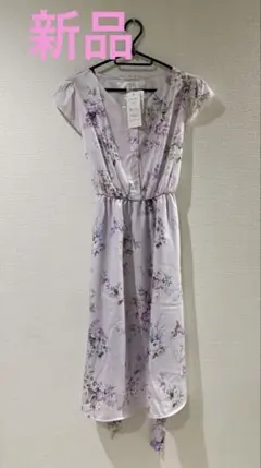 【新品未使用】タグ付き　tocco closet 花柄　ワンピース　フラワー