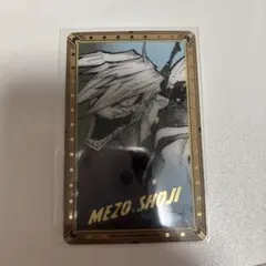 ヒロアカ 原画展 障子目蔵 箔押しクリアカードコレクション