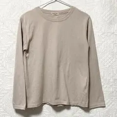 サマンサモスモス　長袖カットソー　ベージュ