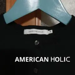 AMERICAN HOLIC ブラックシャツ フリルのサムネイル