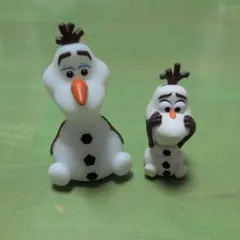 アナと雪の女王 オラフ フィギュア 2体セット