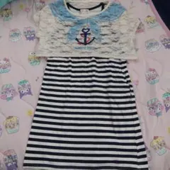 女の子　夏物　マザウェイズ　ワンピース