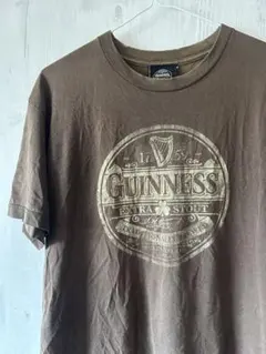 90s 00s GUINNESS Extra Stout オフィシャルT 企業Tのサムネイル