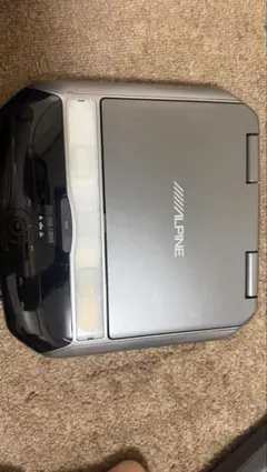 アルパインTMX-R3200Bフリップダウン式モニター. 動作確認済み - メルカリ