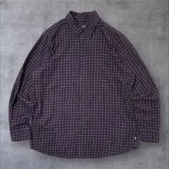 【CHAPS】チャップスUS輸入アメリカ古着メンズチェック柄長袖シャツBD仕様