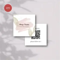 YUNA様　ミニ封筒とエンボスメッセージカード　70セット  ハンドメイド 手書き名刺の依頼・発注・代行ならランサーズ