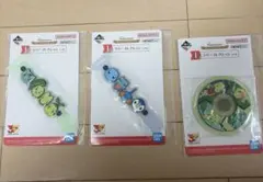 ポケットモンスター　ラバーコレクション　3点セット ポケモン　一番くじ　30周年