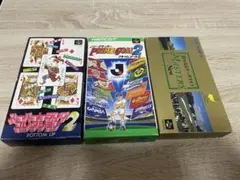 【スーパーファミコン ソフト 3本セット】 箱・説明書付き