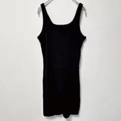早い者勝ち✨FOREVER 21【M】ブラック ノースリーブミニワンピース