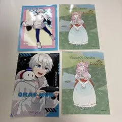 ドズル社 おらふくん おらこ ブロマイド ポストカード4枚セット