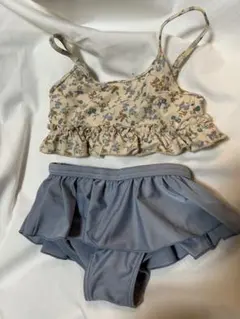 花柄フリル水着セット 95サイズ