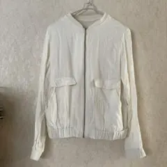 ユニクロ ノーカラージャケット