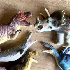 ビッグサイズ 恐竜フィギュア 5体セット Favoriteあり スピノサウルス他