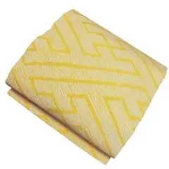 ユ45名古屋帯 绞り美品 優品 幾何学模様着物 仕立て上り