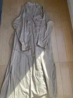 レイカズン　ベージュ シャツワンピース Mサイズ