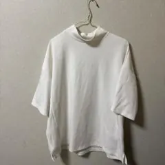Anchor Smith モックネック Tシャツ ホワイト