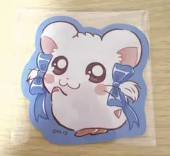 とっとこハム太郎　リボンちゃん　ステッカー　ハム太郎　ダイソー　セリア