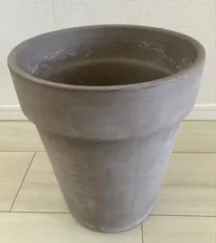 植木鉢 素焼き テラコッタ 鉢 DEROMA 直径 約22.3cm イタリア