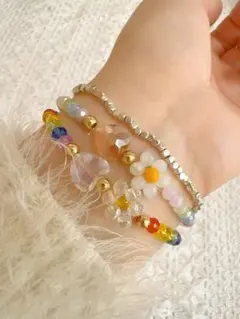 ブレスレット3点セット ハンドメイド品