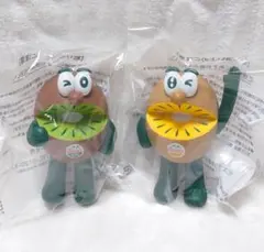 キウイブラザーズ　フィギュア　2025　グリーン　ゴールド　2個セット