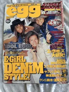 egg 1998年10月号 平成ギャル雑誌 レアのサムネイル