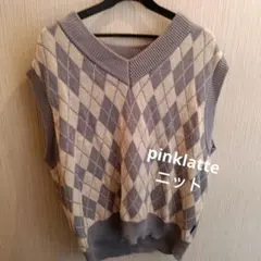 ♡pinklatte半袖ニット♡